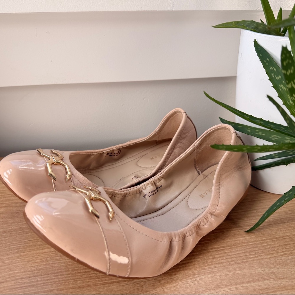 Cole Haan Beige Ballet Flats - 8.5 B